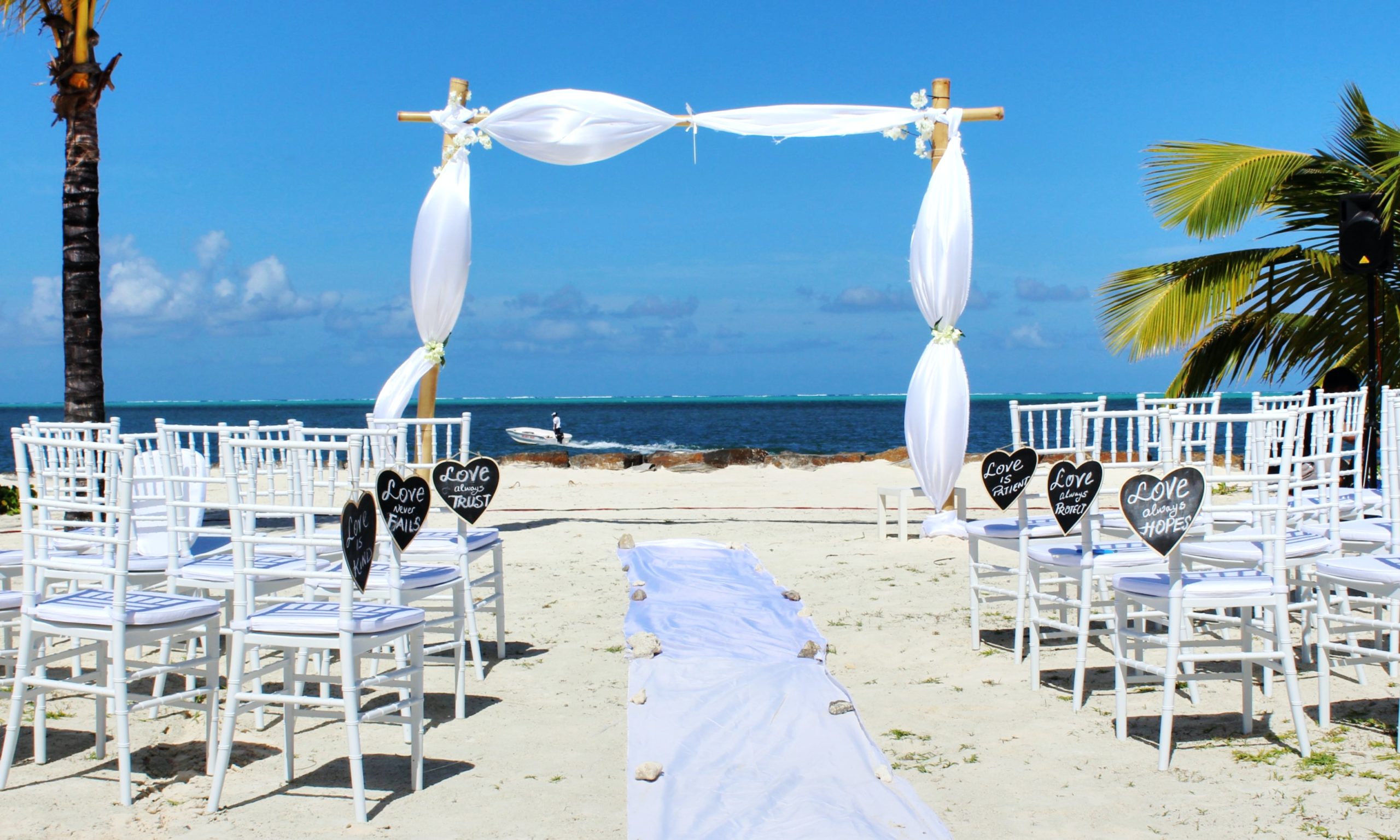 beach wedding turks caicos scaled