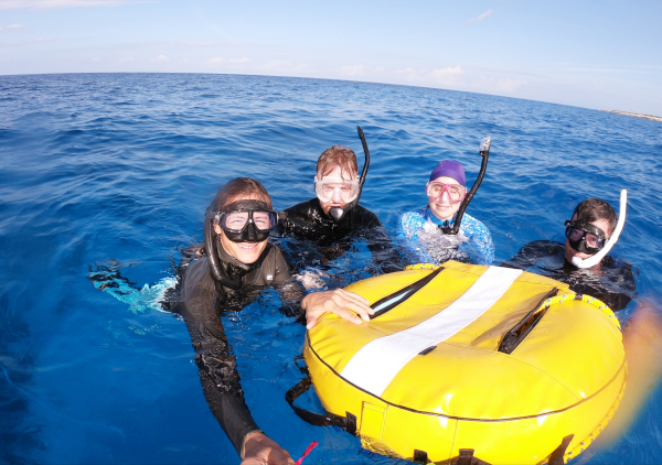 family freediving turks caicos1